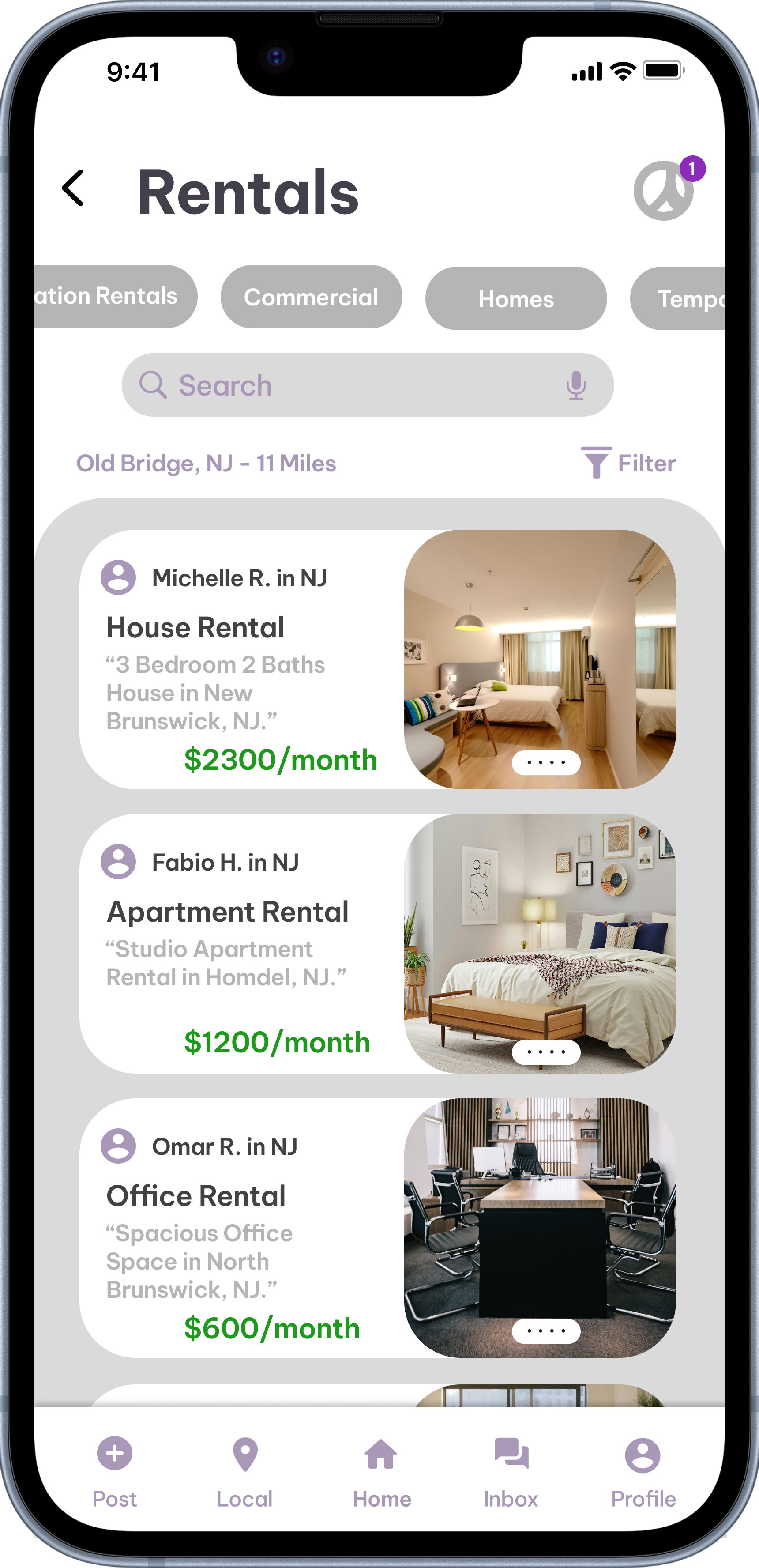 Craigslist redesign screen 4