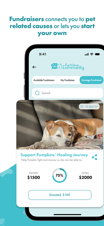 Furtrieve App Store screen 9