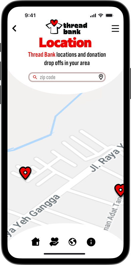 Thread Bank app screen 3