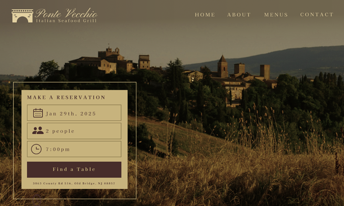 Ponte Vecchio redesign